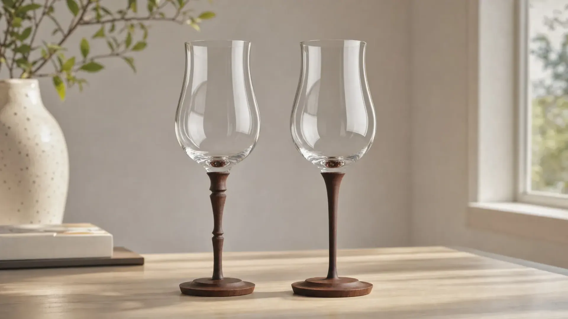 How Wood-Stemmed Whiskey Glassware Is Made