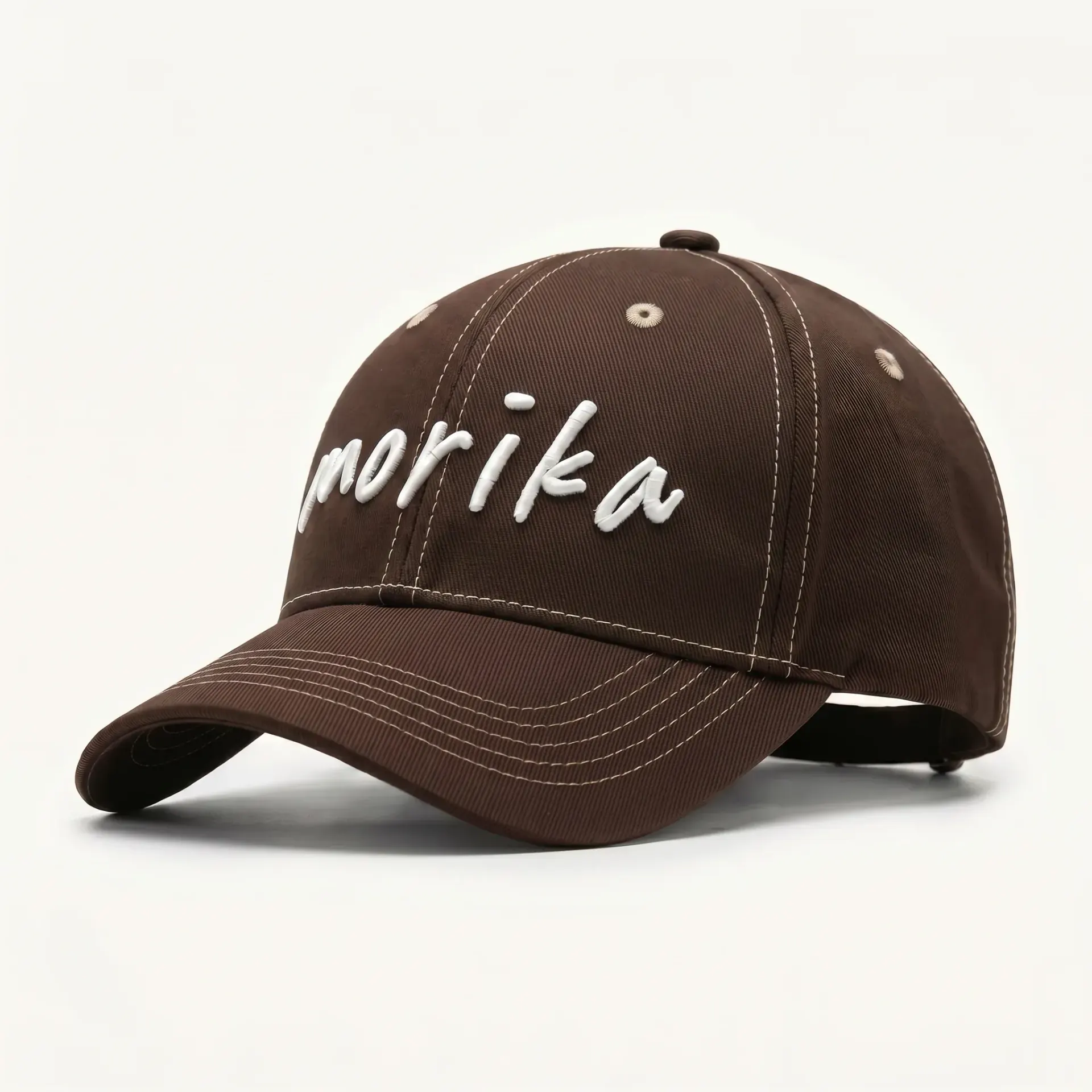 Custom embroidered baseball cap product details