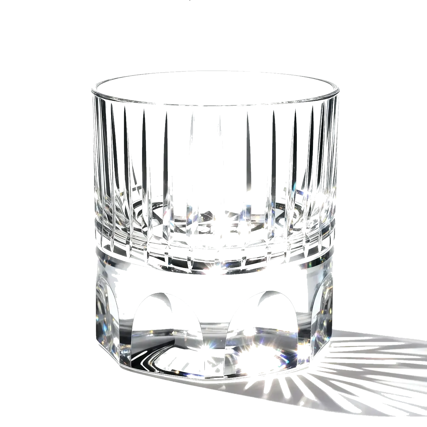 Hand-cut Edo Kiriko crystal tumbler for hospitality and retail programmes